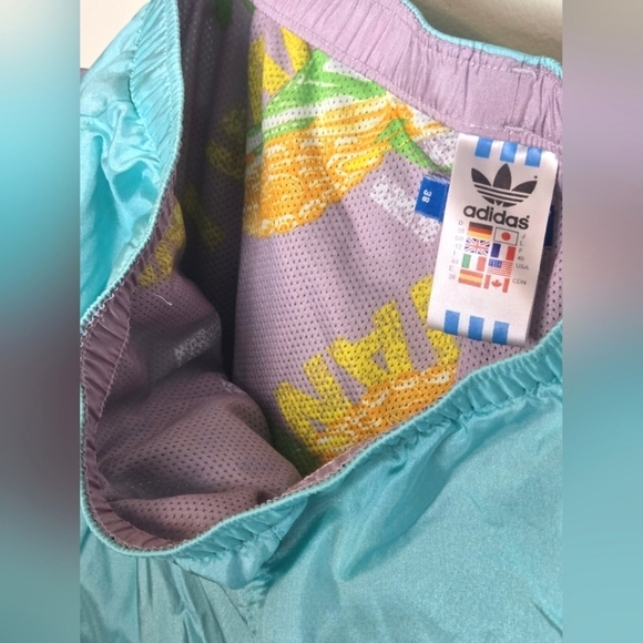 Vintage Adidas Lined Leg Zip Windbreaker Track Pants, Size Large/38 - Picture 6 of 7